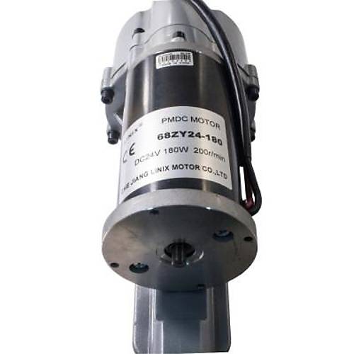 68ZY24-180 24V 180W 200RPM Diferansiyelli Engelli Ara Motoru