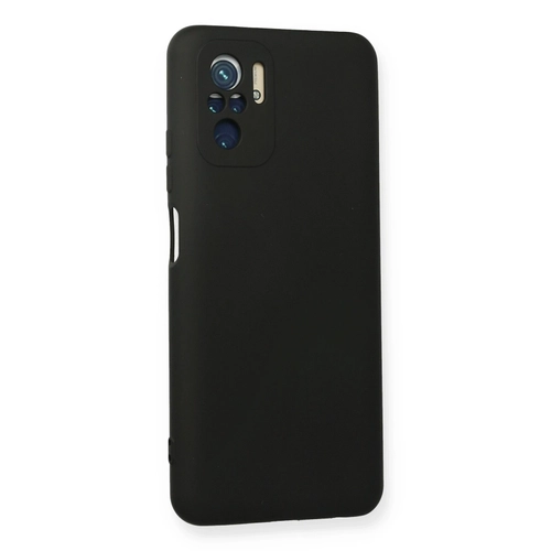 Newface Xiaomi Redmi Note 10 Klf Nano ii Kadife Silikon - Siyah