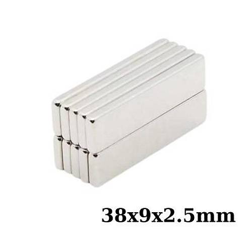 38X9X2.5mm Neodyum Gl Mknats - Neodim Magnet