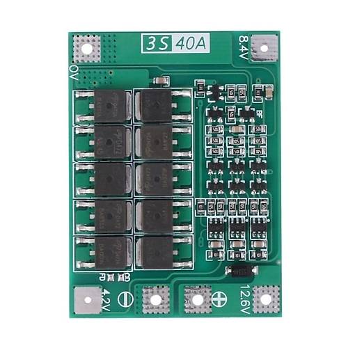3S 40A BMS 12.6V 18650 Lityum Pil arj Koruma Devresi Balanssz
