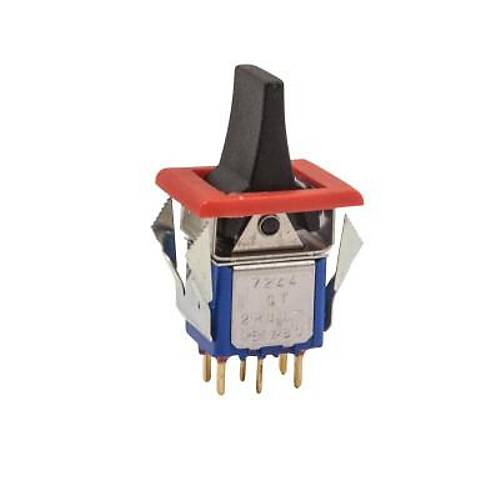 7244 ON-OFF-ON Yayl 6-Pin Toggle Switch
