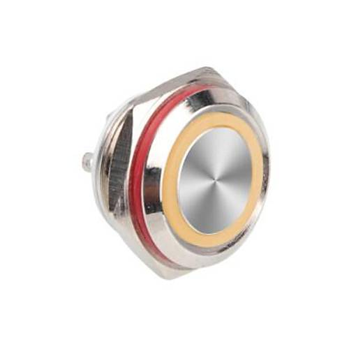 WD16C1-Pin-P1-E 16mm Dz Yayl Ikl Metal Buton - Sar