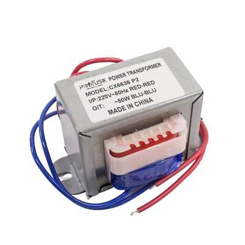CX-6636 50W 6V AC Trafo - Transformatr