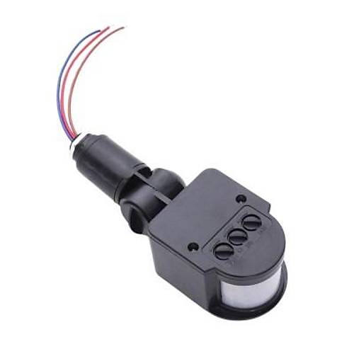 AC 220V 180 Hareket PIR Sensr - Otomatik Lamba Sensr