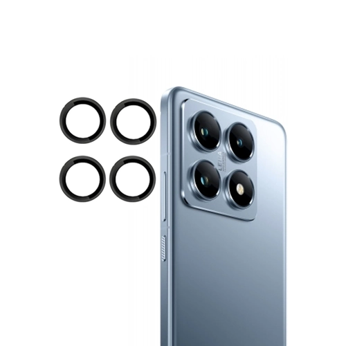 Joko Xiaomi Mi 14T Pro PVD Metal Kamera Lens - Siyah