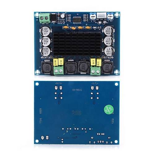 XH-M543 TPA3116D2 Stereo 2x120W Ses Amfi Modl Class D ift Kanall