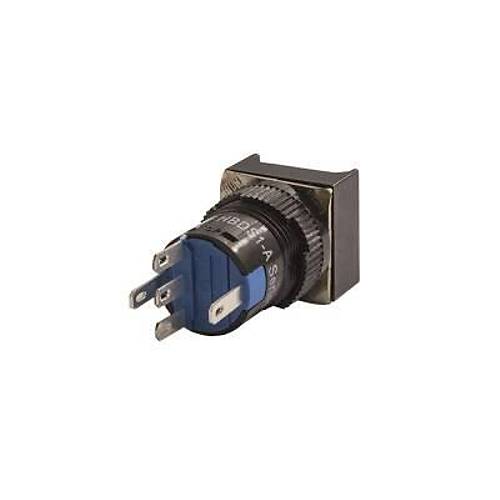 16mm 24V Yeil Anahtarl Kare Buton CD-AF-11DZ/24V/G