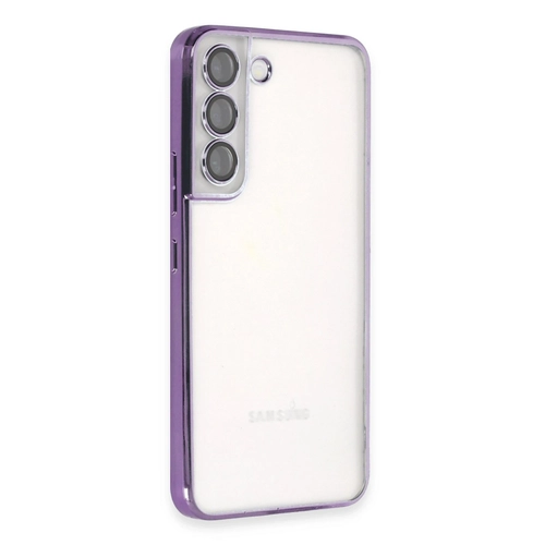 Newface Samsung Galaxy S22 Klf Razer Lensli Silikon - Mor