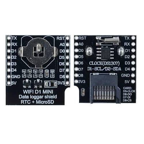 Wemos D1 Mini Data Logger + RTC DS1307