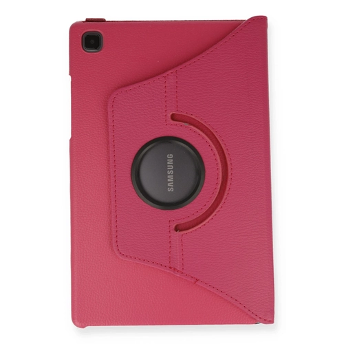 Newface Samsung Galaxy T500 Tab A7 10.4 Klf 360 Tablet Deri Klf - Pembe