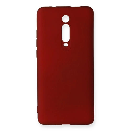 Newface Xiaomi Mi 9T Klf First Silikon - Bordo