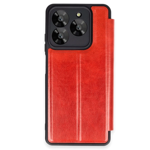 Newface General Mobile Era 50 Klf Flip Cover - Krmz