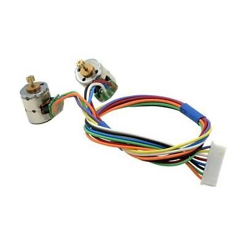 3-5V 2 Fazl 8mm Mikro Step Motor ifti