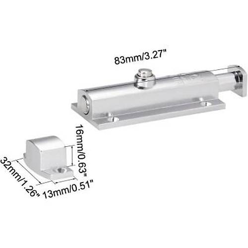 Butonlu Srg Kilit - Kap Pencere Dolap Kilidi