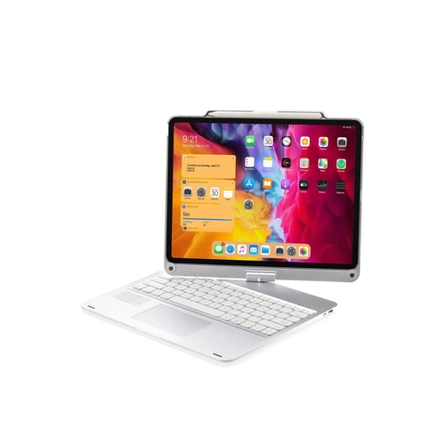 Newface iPad Pro 12.9 (2021) Klf Magic Dnen Klavyeli Tablet Klf - Gm