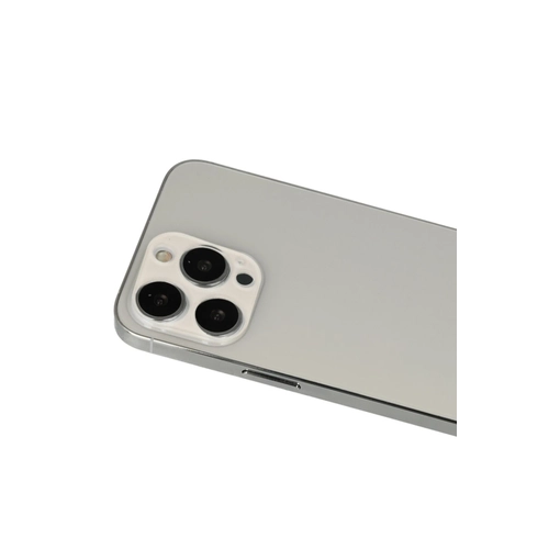 Newface iPhone 12 Pro Max Rainbow Kamera Lens Koruma Cam - Beyaz