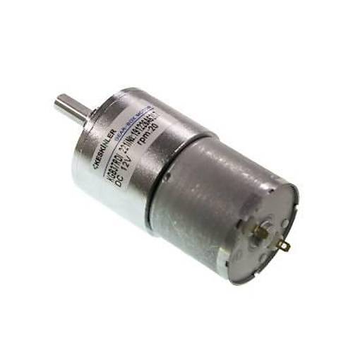 KGB37 12V 20Rpm 37mm Redktrl Eksantrik Dc Motor