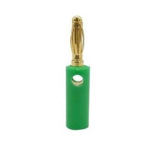 4mm Yeil Erkek Banana Konnektr