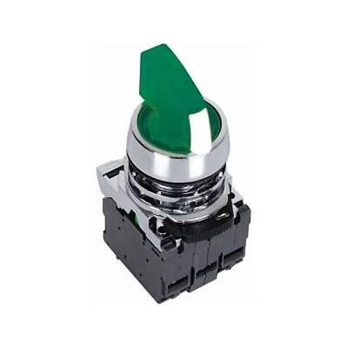 ISM-BK123M5 220V Metal Ikl Mandal Buton - Yeil
