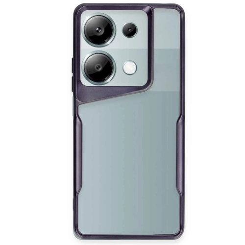 Newface Xiaomi Redmi Note 13 4G Klf Boyi Silikon Kapak - Derin Mor