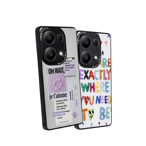 Newface Xiaomi Redmi Note 13 Pro 4G Klf Mirror Desenli Kapak - Mirror - 4