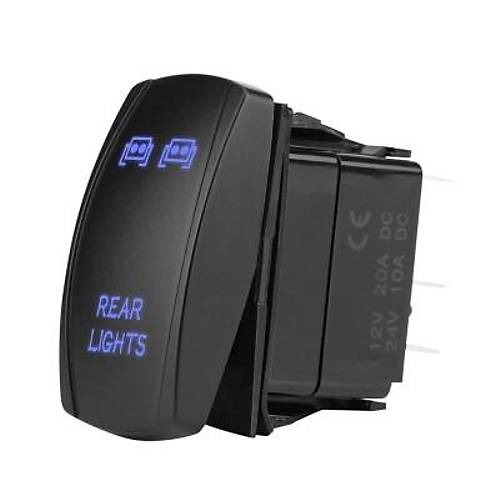 ON-OFF Mavi Ikl Anahtar 5-Pin 12V-24V - Rear Lights