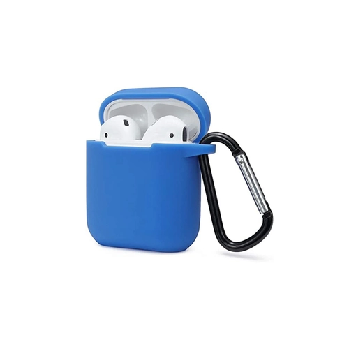 Newface Airpods 2 (2.nesil) Sert Silikon Klf - Mavi