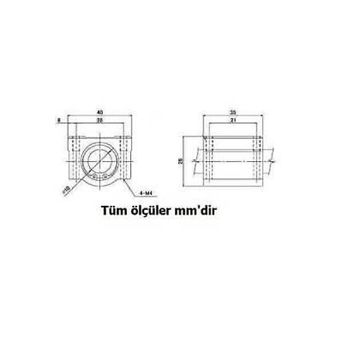 SCE10UU 10mm Lineer Rulman