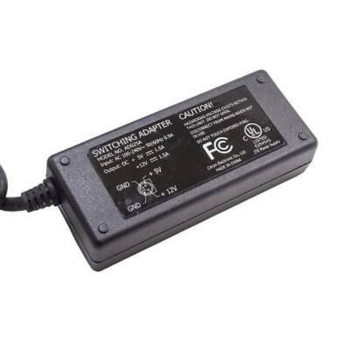 AD025A 5V/12V 1.5A iftli/Dual Adaptr - 4 Pinli