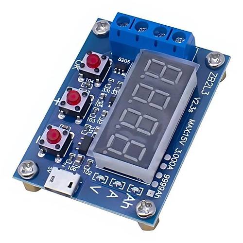 ZB2L3 18650 Lityum Ak Pil Kapasite Test Cihaz 1.5-15V 3A