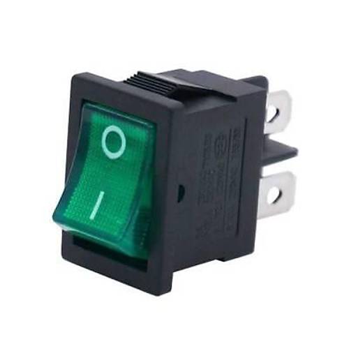 RL3-4 ON-OFF Yeil Ikl Anahtar 4-Pin KCD1