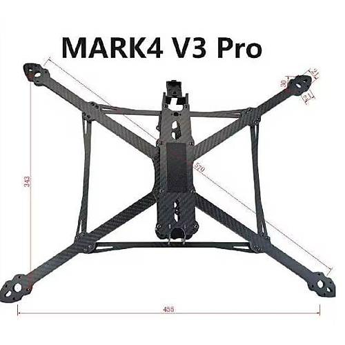 Mark4 v3 Pro 13'' Karbon Fiber Drone Gvdesi