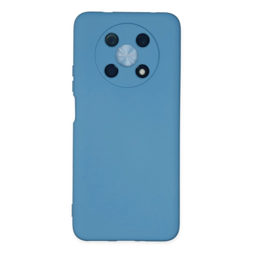 Newface Huawei Nova Y90 Klf Nano ii Kadife Silikon - Mavi