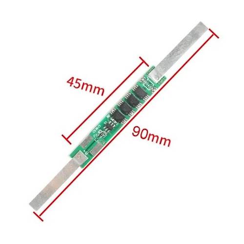 1S 6A BMS 3.7V Nikelli 18650 Lityum Pil arj Koruma Devresi