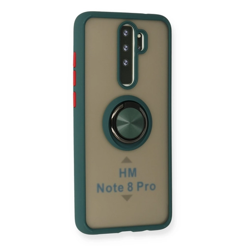 Newface Xiaomi Redmi Note 8 Pro Klf Montreal Yzkl Silikon Kapak - Yeil