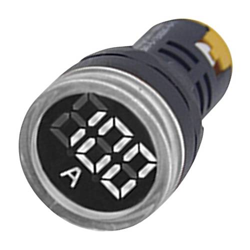 Gwest 22 AS-B 22mm AD-116 Serisi Akm Trafolu Beyaz Ampermetre 0-100A