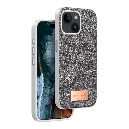 Onegif iPhone 15 Bright Simli Kapak - Gm