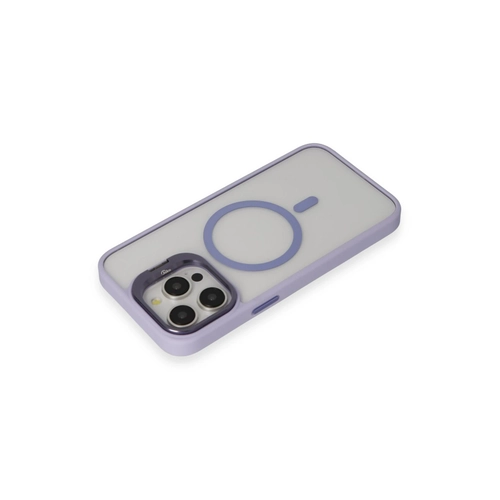 Joko iPhone 15 Pro Klf Roblox Lens Magsafe Standl Kapak - Lila