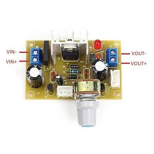 LM317 AC-DC Dntrc / DC-DC Voltaj Reglatr