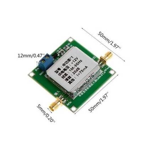1-3000MHz 20dB LNA RF Geni Bant Amplifikatr Modl
