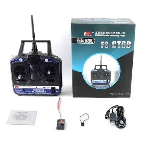 Flysky FS-CT6B 2.4Ghz 6 Kanal Kumanda ve R6B Alc
