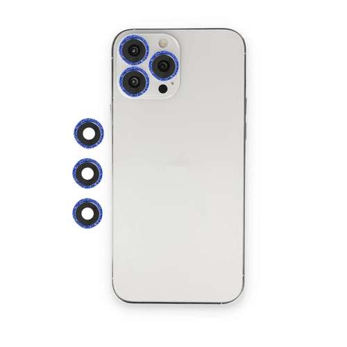 Newface iPhone 12 Pro Max Shine Kamera Lens - Lacivert