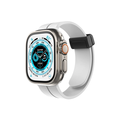 Newface Apple Watch 38mm KR412 Elegance Stylsh Kordon - Beyaz