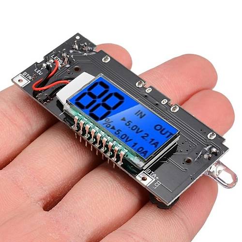 ift USB kl Ekranl Powerbank Kart - Lipo arj Devresi