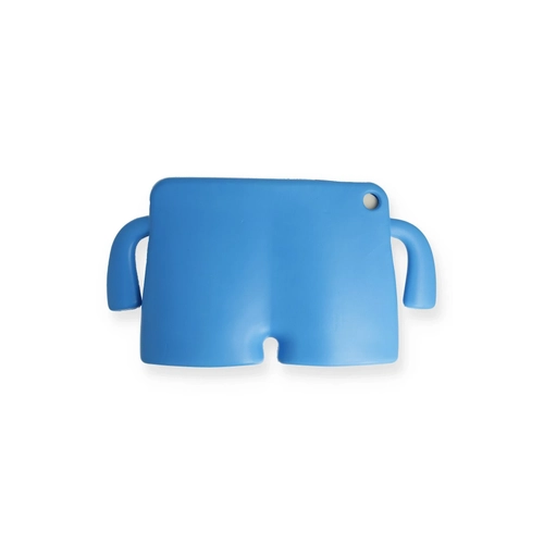 Newface iPad 4 9.7 Klf Karakter Tablet Silikon - Mavi