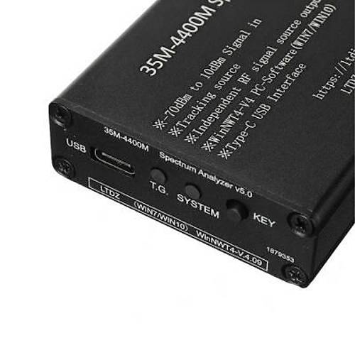 35-4400MHz Spektrum Analizr Sinyal zleme Kayna Modl