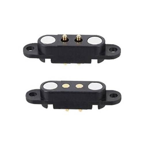 2-Pin 2.8mm Pogo Pin Manyetik Konnektr Takm - Kulakl