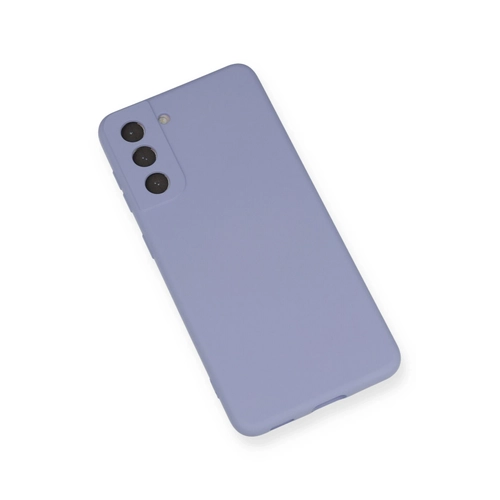 Newface Samsung Galaxy S21 FE Klf Nano ii Kadife Silikon - Lila