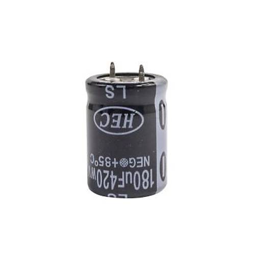 180uF 420V Elektrolitik Kondansatr 22x30mm