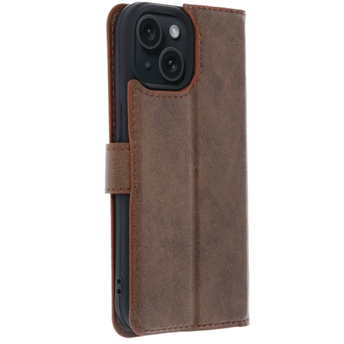Newface Apple iPhone 15 Trend S Plus Kapakl Klf - Taba